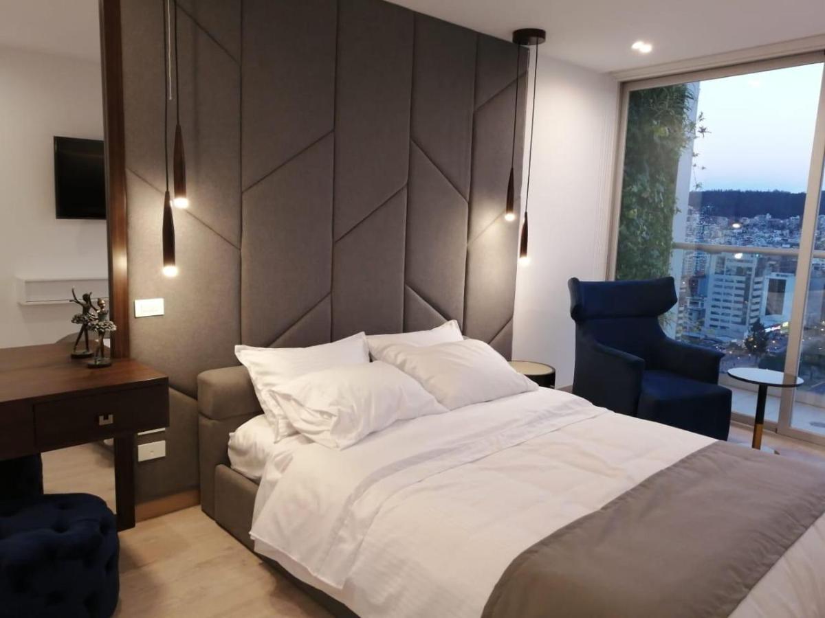 Suite Apartameto 1606 Espectacular Vista La Carolina, Piso 16 One - Quito Eksteriør bilde